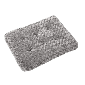 Washable Dog Cushion Machine Bed Sure Here's A Product Title for Described Soft Fuzzy with Removable Cover Non-Slip Bottom Waterproof Orthopedic Grey