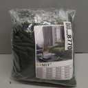 LAMIT Olive Green Velvet Curtains 108 Inch Length for Living Room, Thermal Insulated Blackout Curtains Luxury Room Darkening Back Tab and Rod Pocket Window Drapes for Bedroom, 2 Panels, 52 x 108 Inch