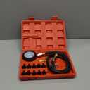 Oil Pressure Tester Tool, Oil Pressure Gauge kit, 0-140 PSI Pressure Test Diagnostic Tools, Engine Oil Pressure Tester Tool kit, for car Truck (red)