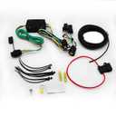 4-Pin Trailer Wiring Harness 56327 Fit for 2015-2024 Ford Transit 150, 250, 350, 350 HD Cargo & Passenger Wagon, Vehicle-Side 4 Flat T-Connector