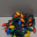 HAYATA Multi Color C9 Big Bulbs Classic Christmas Lights 50 LED 32ft Indoor Outdoor Home Yard Xmas Tree Decorations (Multi Color - 50LED)