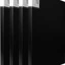 Art Portfolio 4 Packs Portfolio Folder with Plastic Sleeves Presentation Book with Sheet Protectors 11"x17" 30 Pockets 60 Pages Capacity