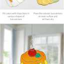 AMOS Sun Deco Window Art  10.5 ml x 10 Colors  12 Small Gold Outline Suncatchers for Kids (Dessert), DIY Kids Arts and Crafts