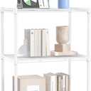 IZEUK 3 Tier Shelf, Heavy Duty Steel Wire Shelving Unit for Home, Kitchen, Laundry Room Organization, Office Storage Rack (17.7" W x 11.8" D x 26.3" H, 450LBS, White)