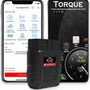 OBD2 Scanner Bluetooth SinoTrack Auto Diagnostic Scan Tool Car Fault Check Engine Light Wireless Car Code Reader for iOS & Android Compatible for All OBDII Protocol Vehicle Bluetooth 4.2