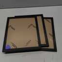 8.5x11 Picture Frame Black 3 Pcs set can Display on the Wall