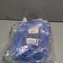 Clear Power Heavy Duty Outdoor Extension Cord - 100 FT, Blue | for Extreme Cold Weather -50°C, 16/3 SJTW, 3 Prong Grounded Plug, with Power Indicator Light (CP10075)