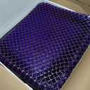 Purple Royal Seat Cushion, Portable 2 Inch Gel Seat Cushion, GelFlex Grid