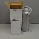 CDJ 52oz Uninsulated Single Wall Stainless Steel Water Bottle, Reusable Metal Water Bottle for Sports, Leakproof and Durable, Perfect for Hiking, Gym, Picnics, and Outdoor Activities (51 Ounces)