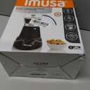 IMUSA 6 or 3 Cup Electric Espresso Maker with Cool-touch Handle, Black