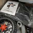 Knee Scooter, 300lbs Capacity, 13" Big PU Seat, Disc Brake Knee Walker, All Terrain Foldable Knee Scooter Walker with Bag for Foot Injuries Compact Crutches Alternative (Champagne)