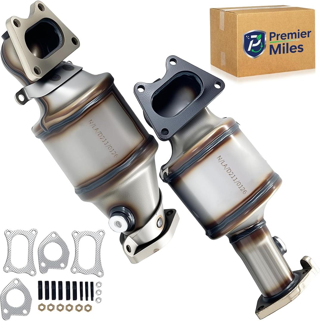 Left Right Catalytic Converter Compatible with Honda Pilot 2008-2017, Honda Odyssey 2008-2019,Honda Accord 2008-2017 V6 3.5L, MDX 2010-2020 Catalytic Convertor High Flow (EPA Compliant)