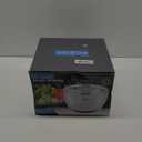 Smile mom Salad Spinner Large Lettuce Spinner Kitchen Gadgets, Large Salad Spinner Vegetable Washer, High Efficiency for Kitchen Washing & Drying Leafy Vegetables, One-Handed Easy Press 6.3 Qt White