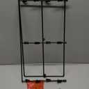 Black 3-Row Potato Chip Rack Display Stand with 39 Clips, Snack Retail Display Rack, Chip Stand Display for Party, Countertop Chip Bag Holder, Snack Display for Counter