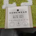 Homewear Ultra Soft Bath Mat Harvest Wishes 17x24"