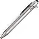 Cool Hand 4.9'' Titanium Bolt Action Pen Stylus for Touch Screen, Ballpoint Ink Refillable, Compact Size, Skelton Out Deep Pocket Clip for Easy Carring