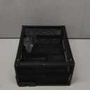 Cankm Under Desk Drawer Organizer No Drilling 2 Slide Out Drawer Under Desk Storage Drawer Clamp On Under Desk Management Drawer Organizer Suitable for Home and Office | No Drilling, Clamp On, Organizer