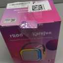 Mini Karaoke Machine for Kids, 2025 TOP Toys Christmas Birthday Gifts Ideas for Girls Ages 4, 5, 6, 7, 8, 9, 10, 12+ Years Old, Portable MP3 Player with 2 Wireless Mics for Party