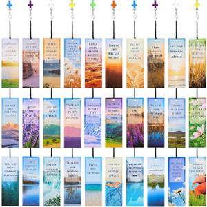 Epakh 30 Pieces Bookmarks Christian with Cross Pendants Bible Verse Scripture Religious Book Mark with Inspirational Quotes Christmas Church Gifts Sunday School Supplies for Teens Adult(Warm Pattern) Epakh 30 Pieces Bookmarks Christian with Cross Pendants Bible Verse Scripture Religious Book Mark with Inspirational Quotes Christmas Church Gifts Sunday School Supplies for Teens Adult(Warm Pattern)