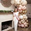 Jobkoo White Sand Balloons, 12 Inch 30 Pcs Beige Balloon Boho White Latex Cream Balloons Matte Off White Sand Neutral Helium Balloons for Birthday Wedding Baby Shower Anniversary Party Decorations