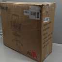 Alolo 450lbs Drafting Chair Tall Office Chair for Standing Desk with Flip-up Armrests,Ergonomic High Desk Chair with Lumbar Support and Adjustable Footrest Ring for Office,Black