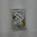 8 Pcs Ivory White Cabinet Pulls Knobs, Vintage Rose Flower Kitchen Drawer Pulls for Door Kitchen Drawer Dresser Wardrobe Cupboard Gold Line