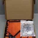 Reginary 18 Pcs Basketball Drawstring Bag and 18 Pcs Basketball Bracelet Bulk Goodie Bags Drawstring Backpack Adjustable Braided Sport Charm Bracelet for Boys Girls