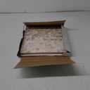 Peel and Stick Tile Backsplash 10PCS Mother of Pearl Shell Mosaic Stick on Decor for Kitchen Living Room Bathroom (Nature White)