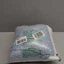 Exclusivo Mezcla Twin Size Knit Blanket for Bed, Ultra Soft and Warm Reversible Woven Blankets, Cozy Snuggly Throw for Couch Bed and Home Decor, Heather Blue, 60"x80"