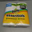 Bounty Essentials Select-A-Size Paper Towels, White, 2 Triple Rolls = 6 Regular Rolls (Packaging May Vary)