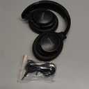 BERIBES Bluetooth Headphones Over Ear, 65H Playtime and 6 EQ Music Modes Wireless Headphones with Microphone, HiFi Stereo Foldable Lightweight Headset, Deep Bass for Home Office Cellphone PC Ect. (Black)