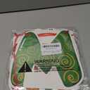 Christmas Decor Set: Banner & Hanging Swirls - for Home, Office, Classroom Indoor Christmas Party Decorations