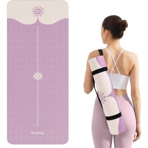 EaseUp Yoga Mat 73"x28"x0.4",10mm thick,Non Slip for Workout, Pilates