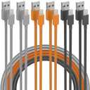 iPhone Charger Lightning Cable [Apple MFi Certified] Long Nylon Braided USB Fast Charging Phone Charger Cord for iPhone 14 Pro/13 mini/13/12/11 Pro MAX/XR/XS/8/7/Plus/6S/SE/iPad