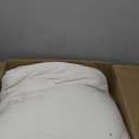PHF 3 Pieces Cream Waffle Weave Comforter Set King Size - Ultra Soft Textured Waffle Comforter with 2 Pillow Shams, Lightweight Breathable Comfy Bedding Set for All Season, Cream