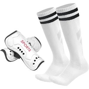 Soccer Shin Guards for Kids Youth, Shin Pads and Long Soccer Socks for 3-15 Years Old Boys Girls Toddler Children Teenagers, Soccer Equipment for Football Games (Small (3'3 - 3'8 Tall))