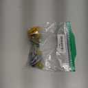 BIBS Pacifiers - Colour 4 Pack | Round Nipple Baby Pacifier | BPA Free Natural Rubber Latex Soother | Made in Denmark | Size 0-6 Months | Garden Colors (Green Garden Lush)