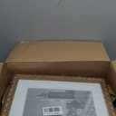 Golden State Art, 11"x14" Ornate Finish Photo Frame, with White Mat for 8x10 Picture & Real Glass, Color: Bronze