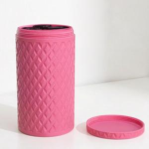 4-Pen Fridge Storage Case Compatible with Zepbound or Mounjaro Injector Pen, Discreet Medication Organizer for GLP-1 Pens, Durable Protective Holder for Home and Travel (Pink)