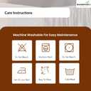 2 x Dorm Bed Skirt for Twin XL Bed|White Color|32 Inch Drop|100% Clean Microfiber|110 GSM for Maximum Opaqueness|Wrap Around Style|Classic and Stylish Dorm Room Essential