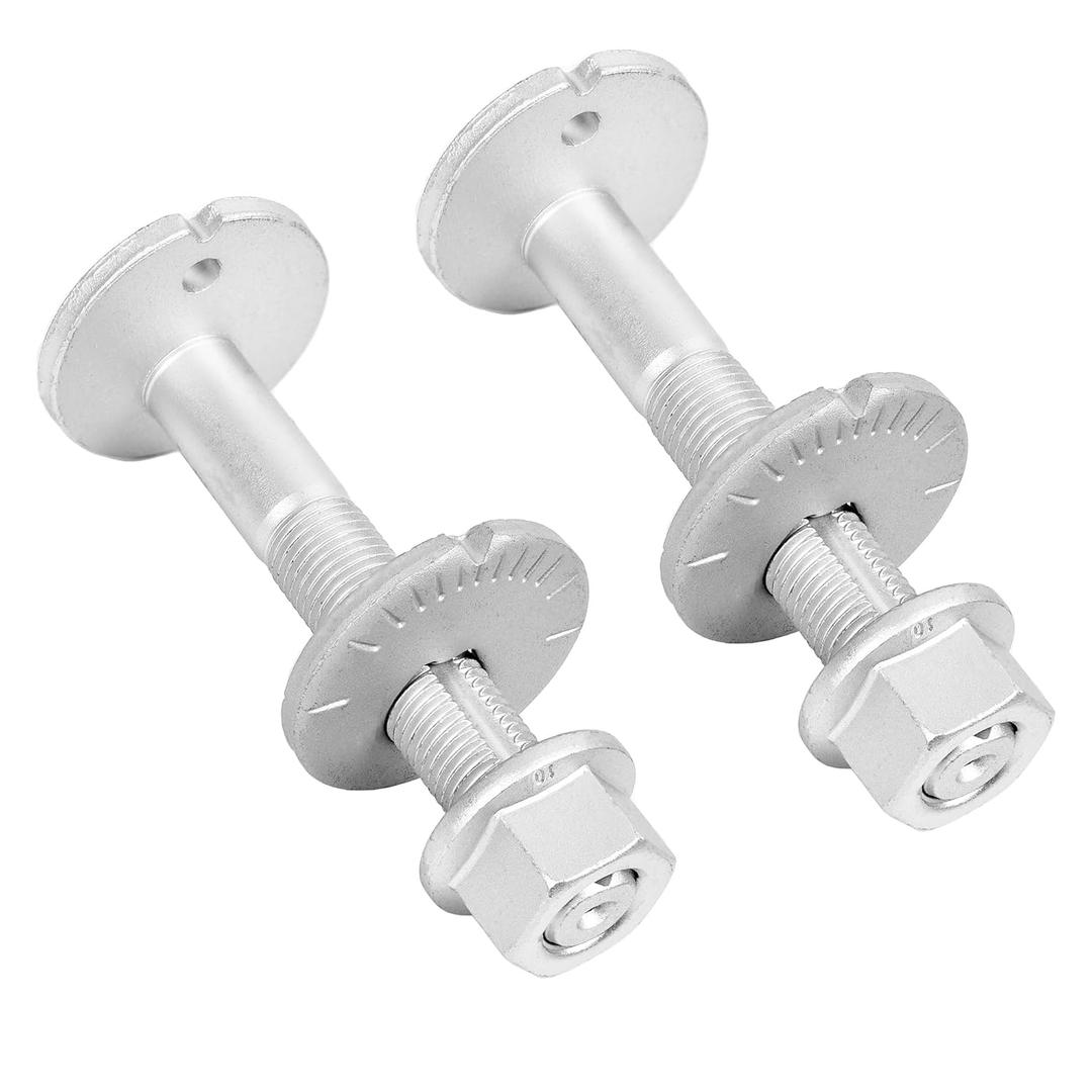 Lower Suspension Arm Alignment Camber Bolts Adjustment Kit Compatible with 2004-2015 Nissan Armada 5.6L,2005-2012Nissan Pathfinder 4.0L V6 Replace 545802S400,545802S40A (Pack of 2)