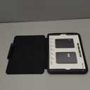 SEYMAC stock Case for iPad 6th/5th Generation/Air 2/Pro 9.7'', Strong Magnetic Auto Sleep Shockproof Case with Absorbing Multi-Angles Stand, Pen Holder, Card Slot (Black)