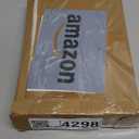 MyGift Modern Bamboo Necklace Jewelry Tabletop Display Boards, Set of 2, Black