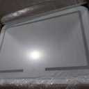 YITAHOME Vanity Desk Set with Large 35" LED Mirror and Lights, Makeup Table with 4 Drawers & Stool, 2 AC Outlets and 2 USB Ports, Adjustable Lighting, Modern Ample Storage Dressing Table, White