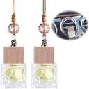 L'odeur Vill Car Freshener Vent Clips, 2-Pack Diffuser - Up to 180 Days Long Lasting Hanging Air Freshener - Clean Linen Scent