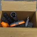 Floor Scrub Brush Tile Tub Scrubber Brush with 4 Different Cleaning Heads, Shower Brush with 56 Extendable Long Handle, Scrubbers for Cleaning Kitchen, Bathroom, Tub, Tile, Wall