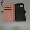 Defencase for iPhone 15 Plus Magnetic Wallet Case Compatible with Magsafe with RFID Blocking Zipper Strap Card Holder for Women Men, PU Leather Detachable Case for iPhone 15 Plus (6.7 inch), Rose Pink