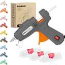 ROMECH 20W Mini Hot Glue Gun with 30 Glue Sticks Set, Fast Preheating Hot Glue Gun Kit Heavy Duty Gluegun for Craft, DIY, Repairs (Grey)
