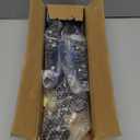 Furniture Sliders, Furniture Movers with Wheels 700LBS- 4 Metal Slider with Anti-Slip Pad4 Brakes Each for Easy Moving, Heavy Duty Appliance Roller Dolly for Couches, Sofas +More.