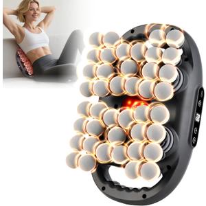 Massage Gun, 42 Head Foot Back Neck Shoulder Massager with 9 Adjustable Multi-Modes & Intensities, Fascia Gun for Athletes, Birthday Gifts for Men
